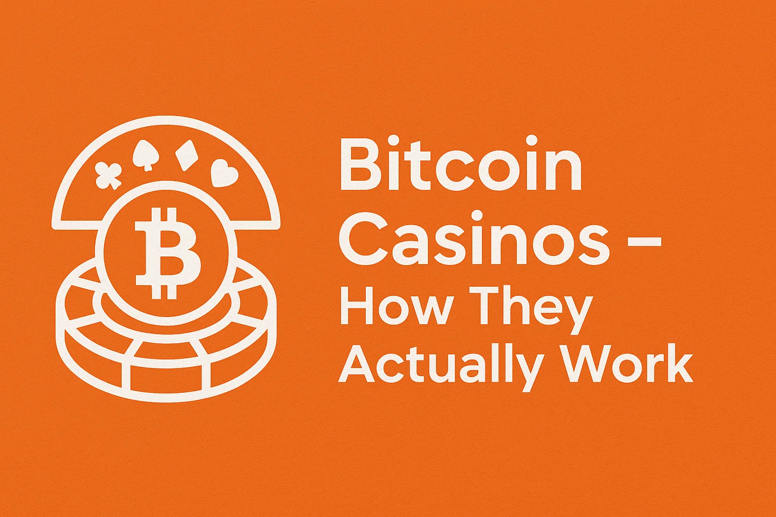 Bitcoin Casinos – How They Actually Work