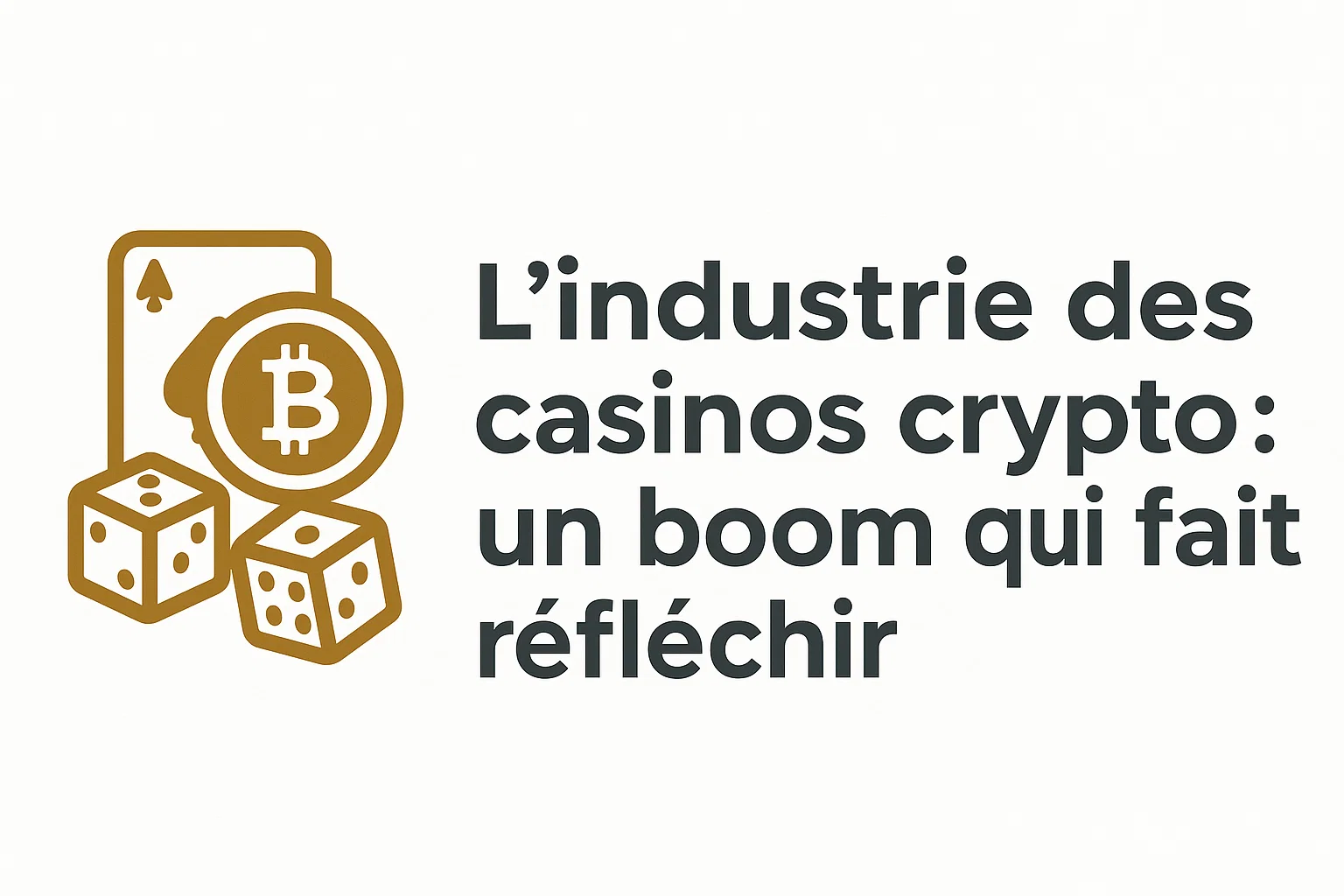 L’industrie des casinos crypto : un boom qui fait réfléchir